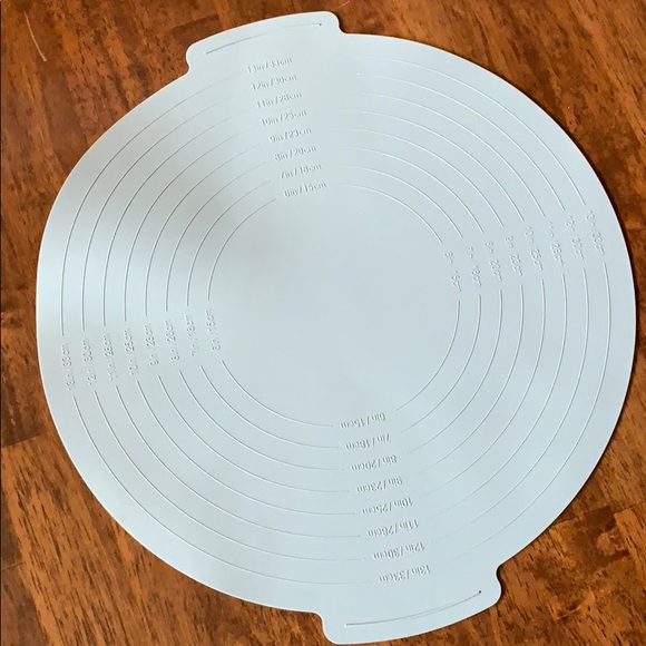 Pampered Chef Kitchen Pampered Chef Silicone Bakers Dough Mat